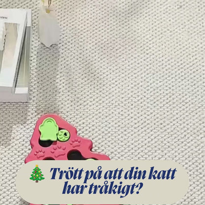 🎄JuleMys™ - Julens Roliga Aktiveringspussel för Katt🐾